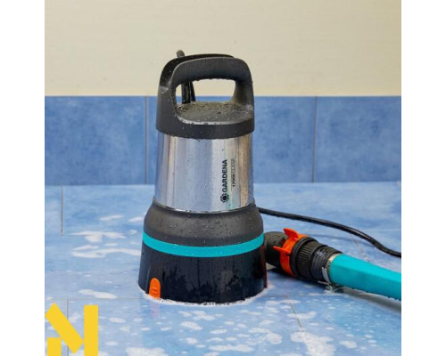 Дренажний насос для чистої води Gardena 17000 Aquasensor LED