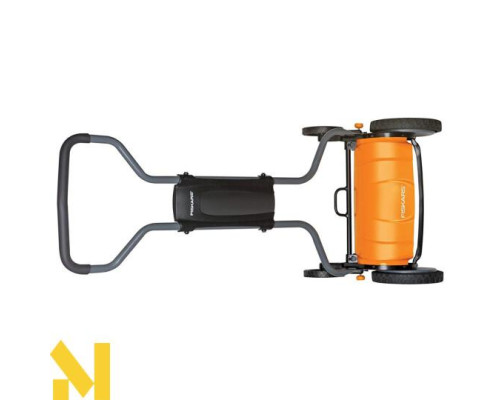 Газонокосарка механічна барабанна Fiskars StaySharp Plus Reel Mower 113872 (1015649)