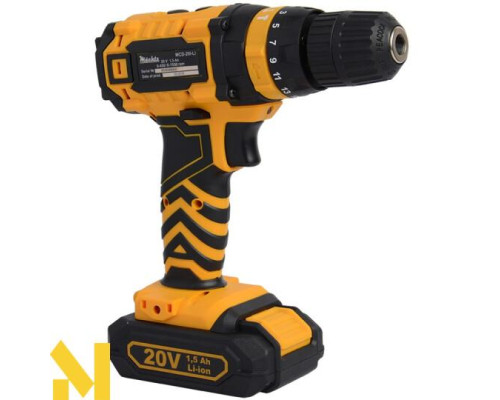 Акумуляторний дриль-шуруповерт Machtz MCD-20l-Li
