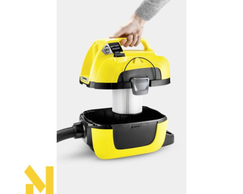 Пилосос акумуляторний Karcher WD 1 COMPACT BATTERY (без АКБ та ЗП)