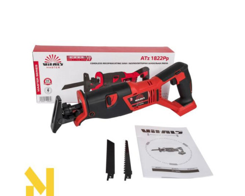 Пила шабельна акумуляторна Vitals Master ATz 1822Pp SmartLine (без АКБ та ЗП)