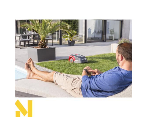 Газонокосарка-робот SOLO by AL-KO Robolinho 1200 W + набір для прокладання кабелю  (127513)