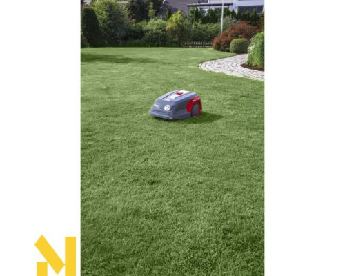 Газонокосарка-робот SOLO by AL-KO Robolinho 1200 W + набір для прокладання кабелю  (127513)