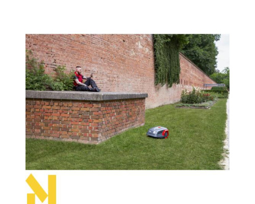 Газонокосарка-робот SOLO by AL-KO Robolinho 1200 W + набір для прокладання кабелю  (127513)