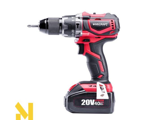 Акумуляторний дриль-шуруповерт безщітковий Worcraft CHD-S20LiB