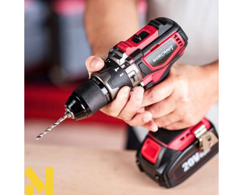 Акумуляторний дриль-шуруповерт безщітковий Worcraft CHD-S20LiB