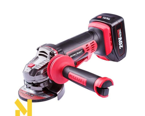Болгарка (кутова шліфмашина) акумуляторна Worcraft CAG-S20Li-125 (без АКБ та ЗП)