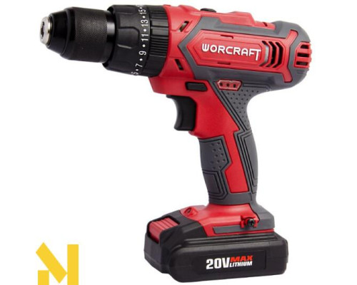 Акумуляторний дриль-шуруповерт Worcraft CD-20LiH