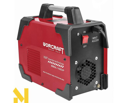 Зварювальний інвертор Worcraft MMA-160DP