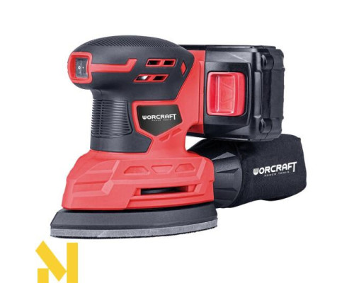 Шліфмашина дельтовидна акумуляторна Worcraft CPMS-S20Li (без АКБ та ЗП)