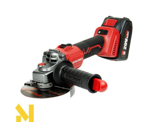 Болгарка (кутова шліфмашина) акумуляторна Worcraft CAG-S20LiBS-125 (без АКБ та ЗП)