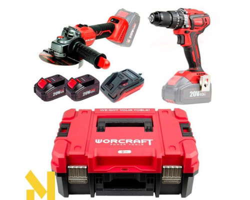 Набір інструментів акумуляторних Worcraft XCUBE001