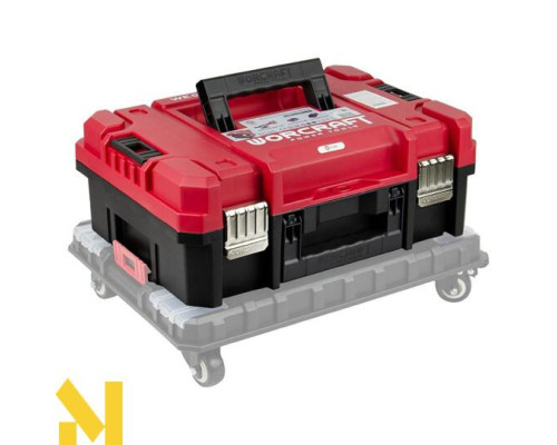 Болгарка (кутова шліфмашина) акумуляторна Worcraft CAGS-20LiBS-125 + АКБ CLB-20V-4.0H 2 шт + ЗП CLC-20V-2.4HB + Кейс XCUBE003