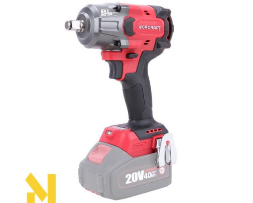 Гайковерт акумуляторний Worcraft CIW-S20LiB-850 + 2 АКБ CLB-20V-4.0H + ЗП CLC-20V-2.4HB + Кейс XCUBE006