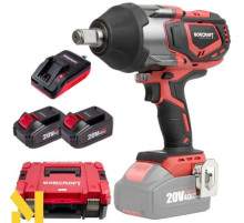 Гайковерт акумуляторний Worcraft XCUBE007