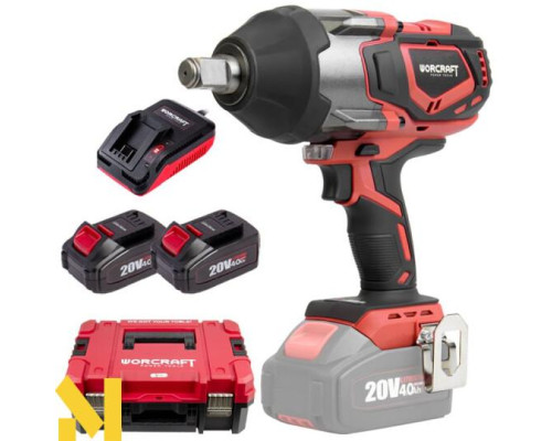 Гайковерт акумуляторний Worcraft XCUBE007