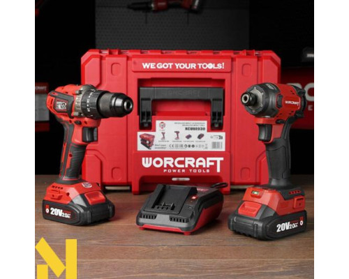 Набір інструментів акумуляторних Worcraft XCUBE030