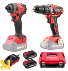 Набір інструментів акумуляторних Worcraft XCUBE030