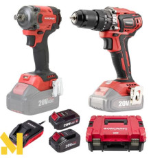 Набір інструментів акумуляторних Worcraft XCUBE031