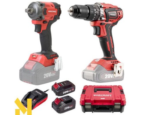 Набір інструментів акумуляторних Worcraft XCUBE031