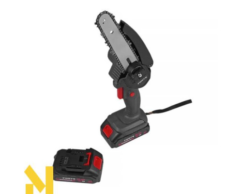 Міні-пила ланцюгова акумуляторна FORTE CS-15B