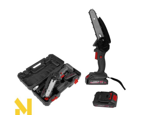 Міні-пила ланцюгова акумуляторна FORTE CS-15B