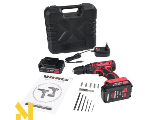 Дриль-шуруповерт акумуляторний Vitals AU 18/2KP QC