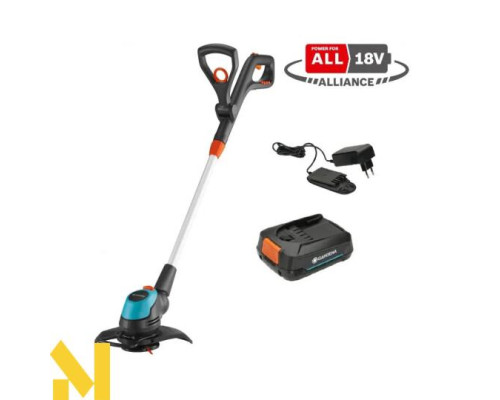 Тример акумуляторний Gardena EasyCut 23/18V P4A Set