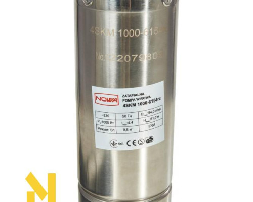 Насос занурювальний свердловинний NOWA 4SKM 1000-6154rc