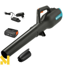 Повітродувка акумуляторна Gardena PowerJet 18V P4A Set