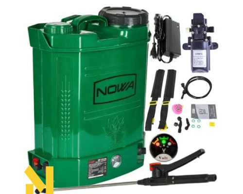 Обприскувач акумуляторний ранцевий Nowa OP 1516m