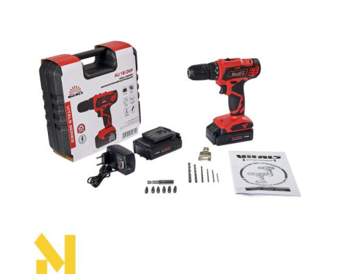 Дриль-шуруповерт акумуляторний  Vitals AU 18/2KP