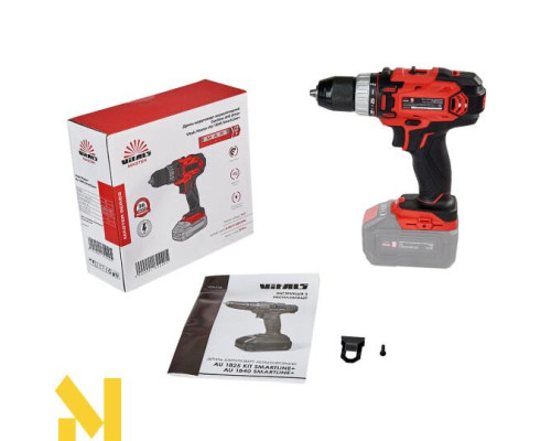 Дриль-шурупокрут акумуляторний Vitals Master AU 1840 SmartLine+ (без АКБ та ЗП)