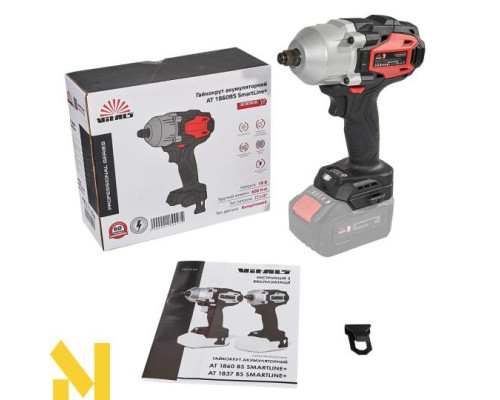 Гайковерт акумуляторний Vitals Professional AT 1860 BS SmartLine+(без АКБ та ЗП)