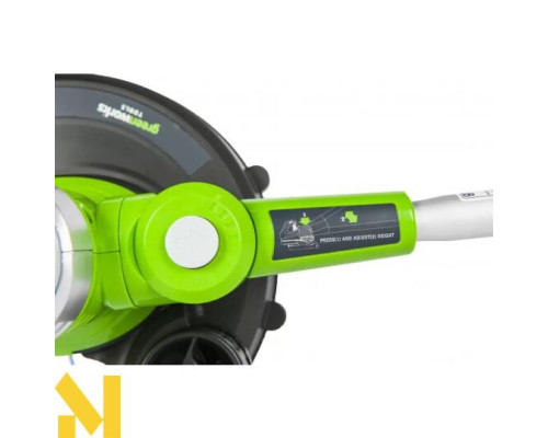 Тример електричний Greenworks GST5033M Deluxe