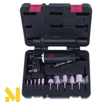 Гравер пневматичний Mighty Seven QA-0215A + набір насадок