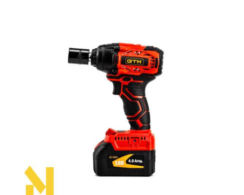 Гайковерт акумуляторний ударний GTM IWC18/320BL