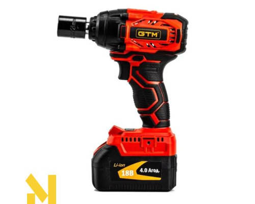 Гайковерт акумуляторний GTM IWC18/320BL (без АКБ та ЗП)