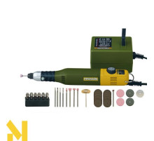 Набір моделіста бормашинка + адаптер + витратні інструменти Proxxon (28515)