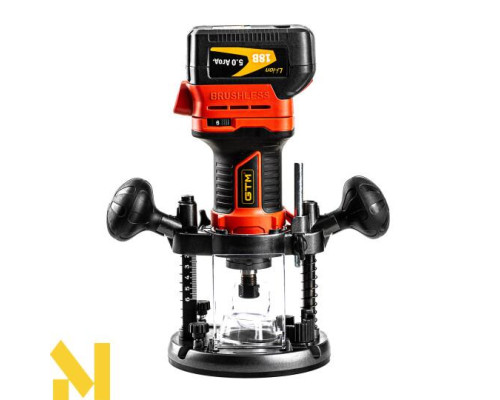 Фрезер акумуляторний GTM R18/55BL (без АКБ та ЗП)