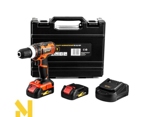 Набір інструментів акумуляторних GTM DS18/40P + JS18/65 + FLС18/1500