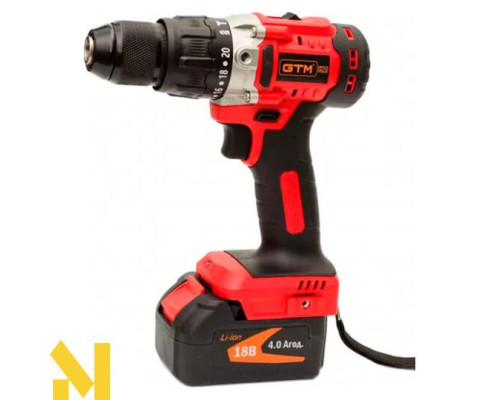 Набір інструментів акумуляторних GTM DSI18/80BL + CS18/165BL + IWC18/320BL