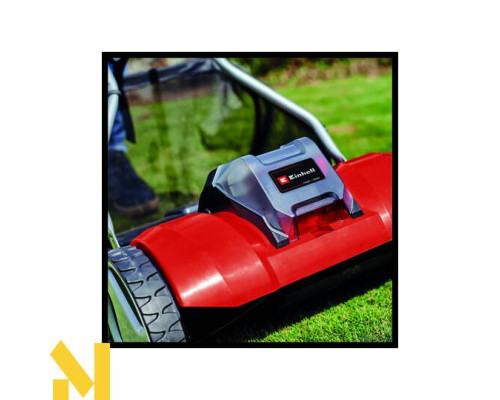 Газонокосарка акумуляторна/механічна Einhell GE-HM 18/38 Li-Solo (без АКБ та ЗП)
