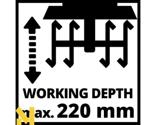 Культиватор електричний Einhell GC-RT 1545 M