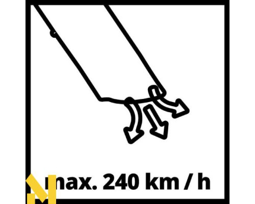 Пилосос-повітродувка садова електрична Einhell GC-EL 3024 E