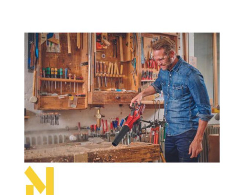 Повітродувка садова акумуляторна Einhell GE-UB 18/250 Li E-Solo (без АКБ та ЗП)