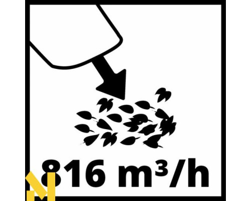 Повітродувка садова акумуляторна Einhell GE-LB 36/210 Li E-Solo (без АКБ та ЗП)