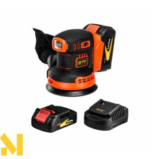 Шліфмашина ексцентрикова акумуляторна GTM OSC18/125BL