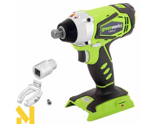 Гайковерт акумуляторний Greenworks G24IW (без АКБ та ЗП)