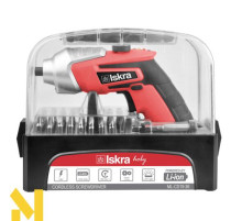 Шуруповерт акумуляторний ISKRA ML-CS19-36